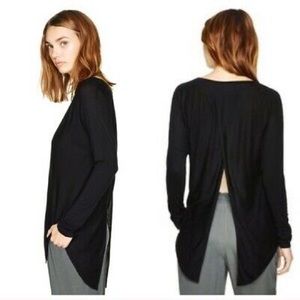 Aritzia Wilfred La Rivière Split Back Long Sleeve